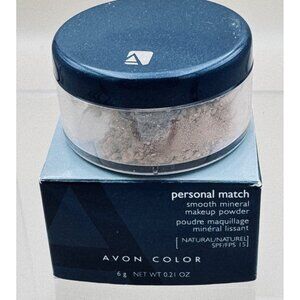 Avon Personal Match Smooth Mineral Makeup Powder Bisque SPF 15 New In Box